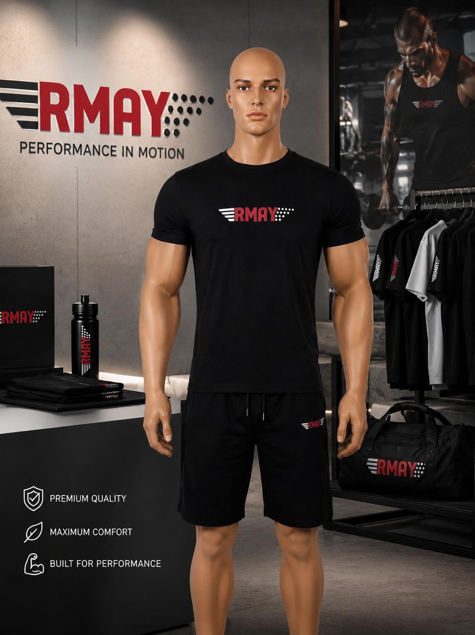 Ensemble Short Noir + T-Shirt Noir
