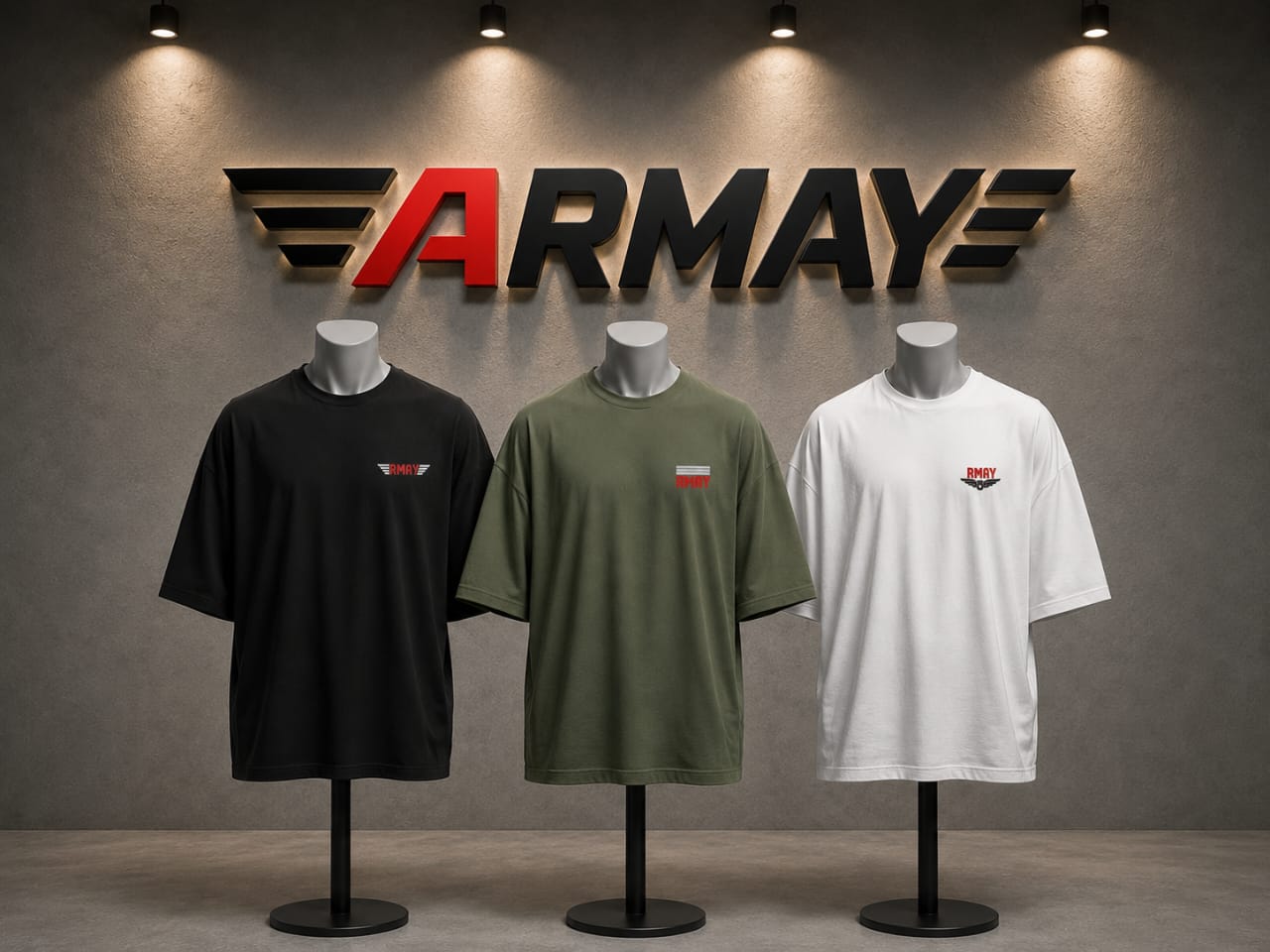 Pack 3 T-Shirt Over imprime